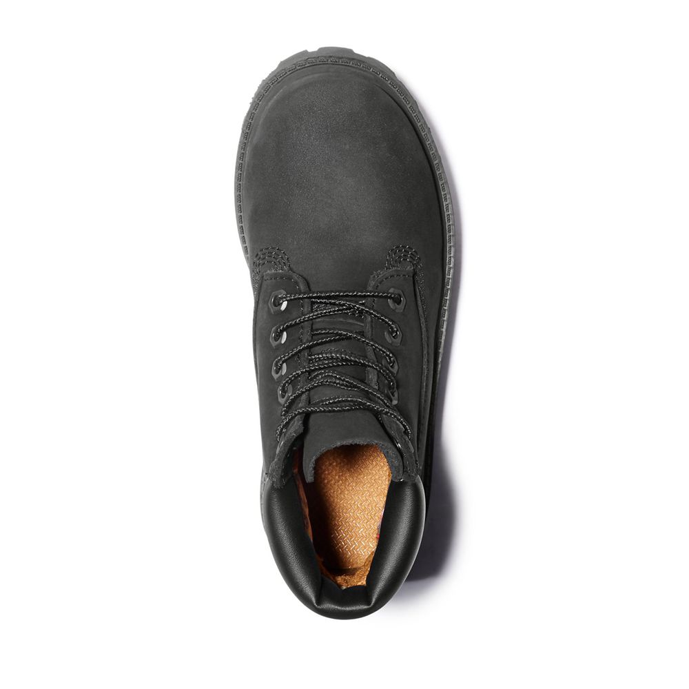 Botas Crianças - Timberland 6-Inch Youth Premium Impermeavel - BRWAY8632 - Pretas